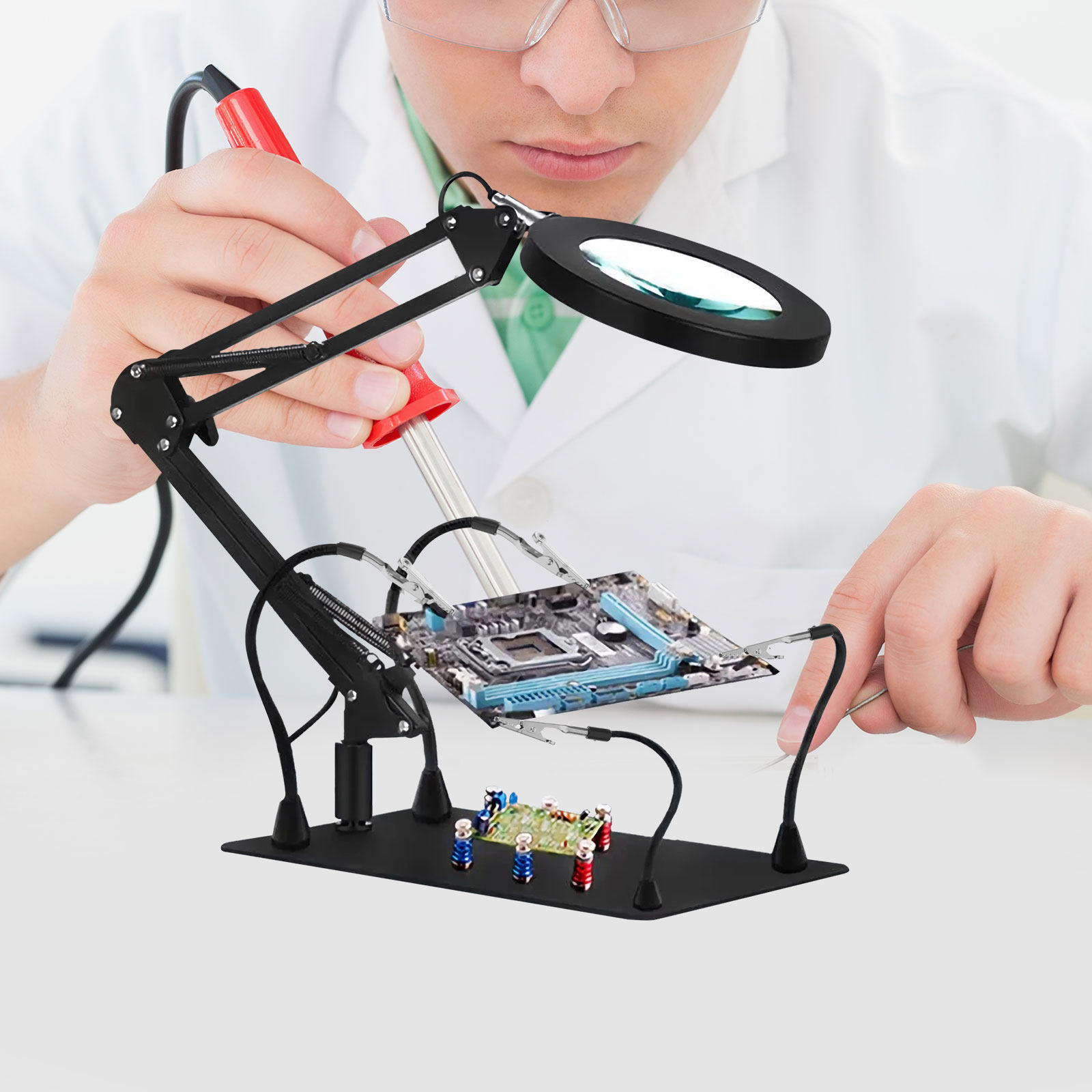 3pcs Soldering Workbench Clamp - đánh giá và giá Electronics Repair Tools