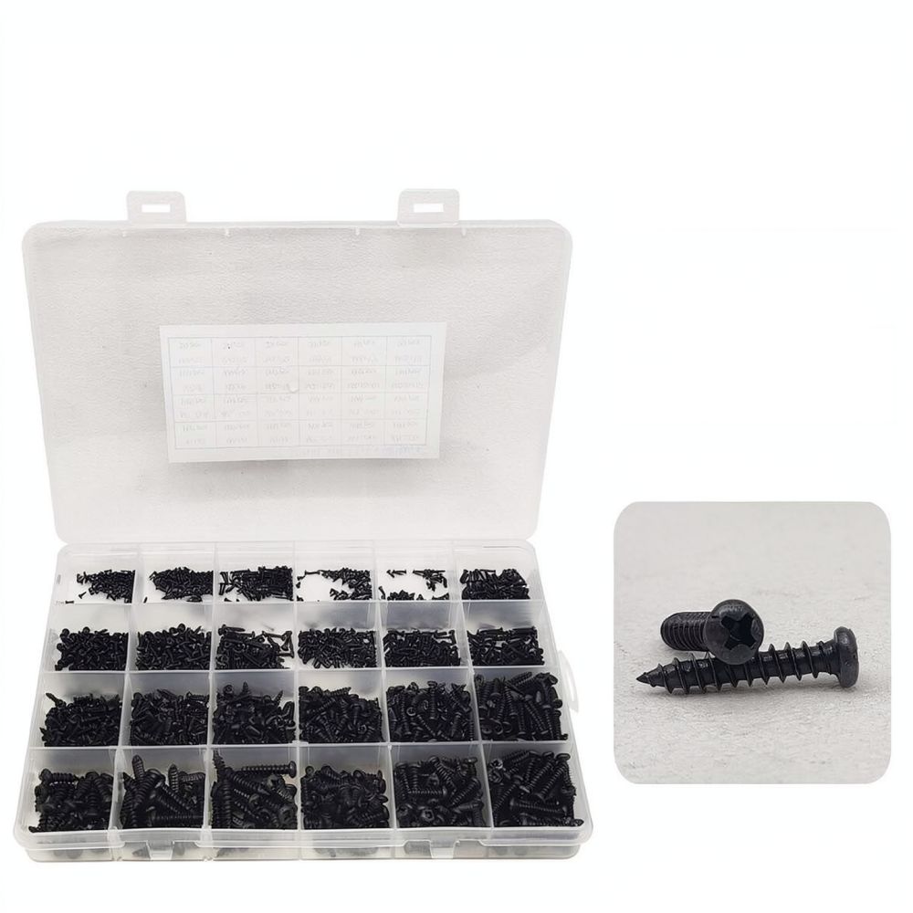 Black Carbon Steel Self Tappin - đánh giá và giá Electronics Repair Hobby