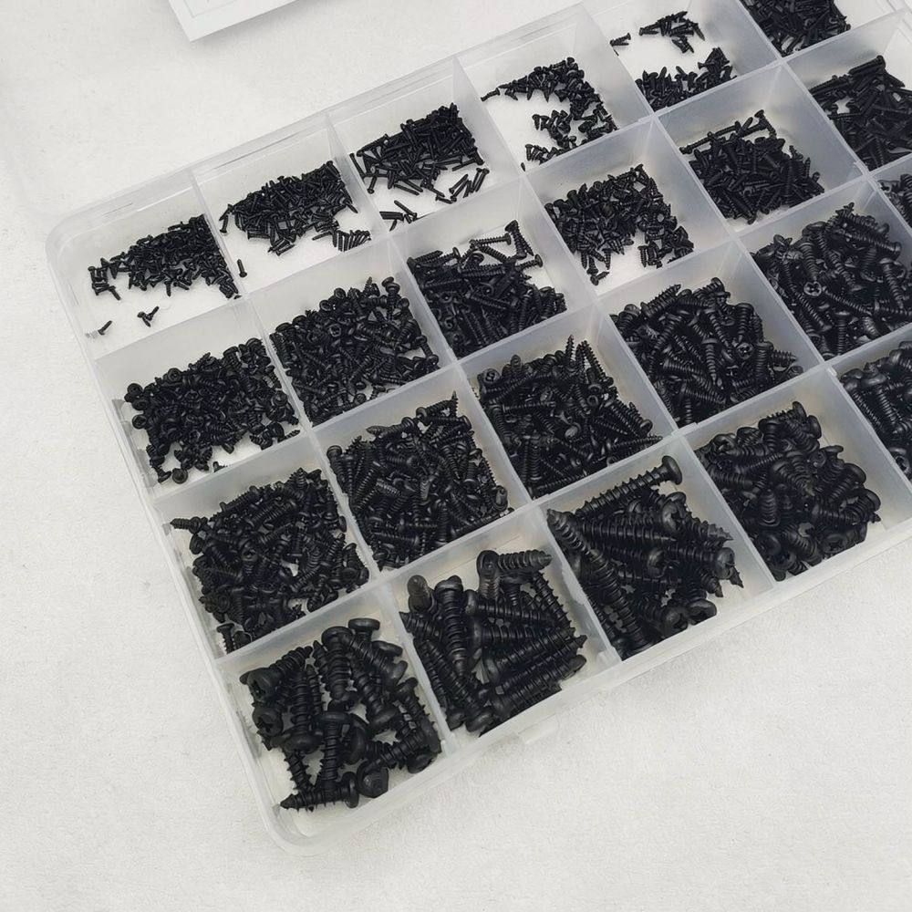 Black Carbon Steel Self Tappin - đánh giá và giá Electronics Repair Hobby
